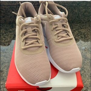 Nike Tanjun Sand & White Sneakers